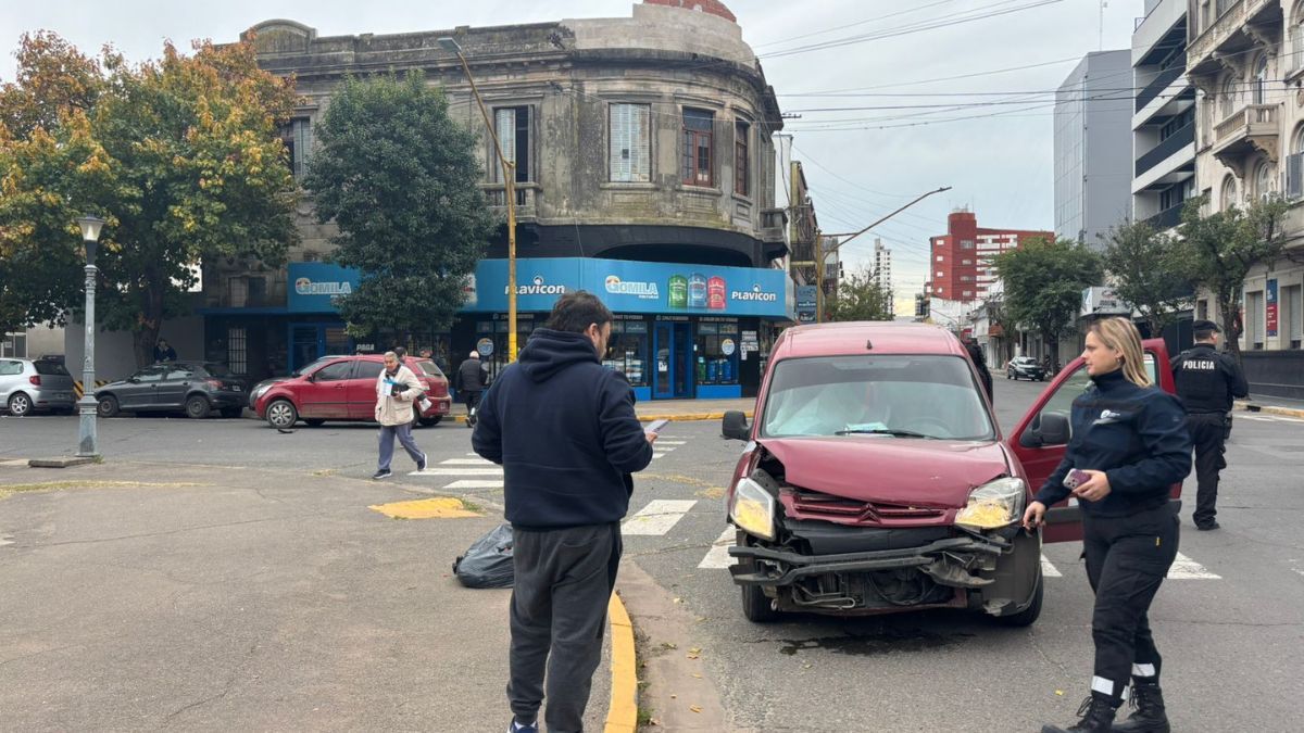 El accidente ocurrió en Crespo y San Luis, en el macrocentro de Santa Fe.&nbsp;