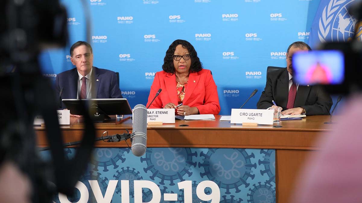 La directora de la Organización Panamericana de la Salud (OPS)