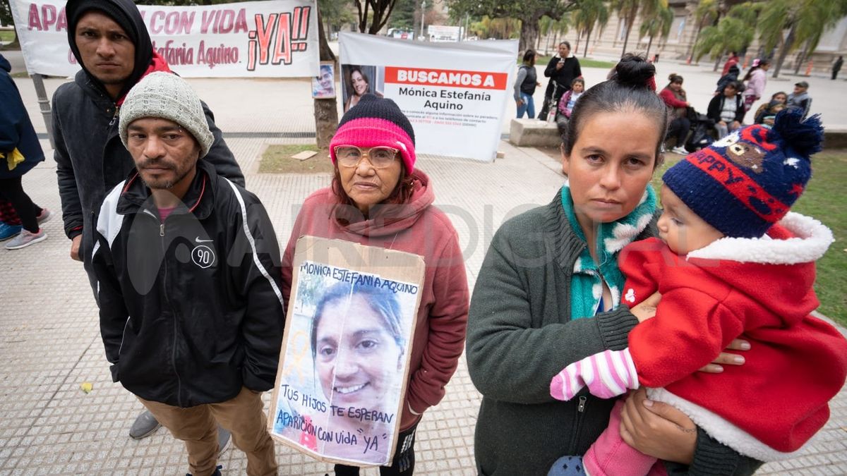 Los familiares de Aquino reclaman respuestas de la Justicia. Los familiares de Aquino reclaman respuestas de la Justicia.