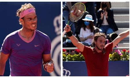 El mallorquí Rafael Nadal y el griego Stefanos Tsitsipas definirán el ATP 500 de Conde de Godó, Barcelona. El mallorquí Rafael Nadal y el griego Stefanos Tsitsipas definirán el ATP 500 de Conde de Godó, Barcelona.