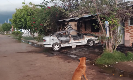 Incendio en Barranquitas Sur Incendio en Barranquitas Sur