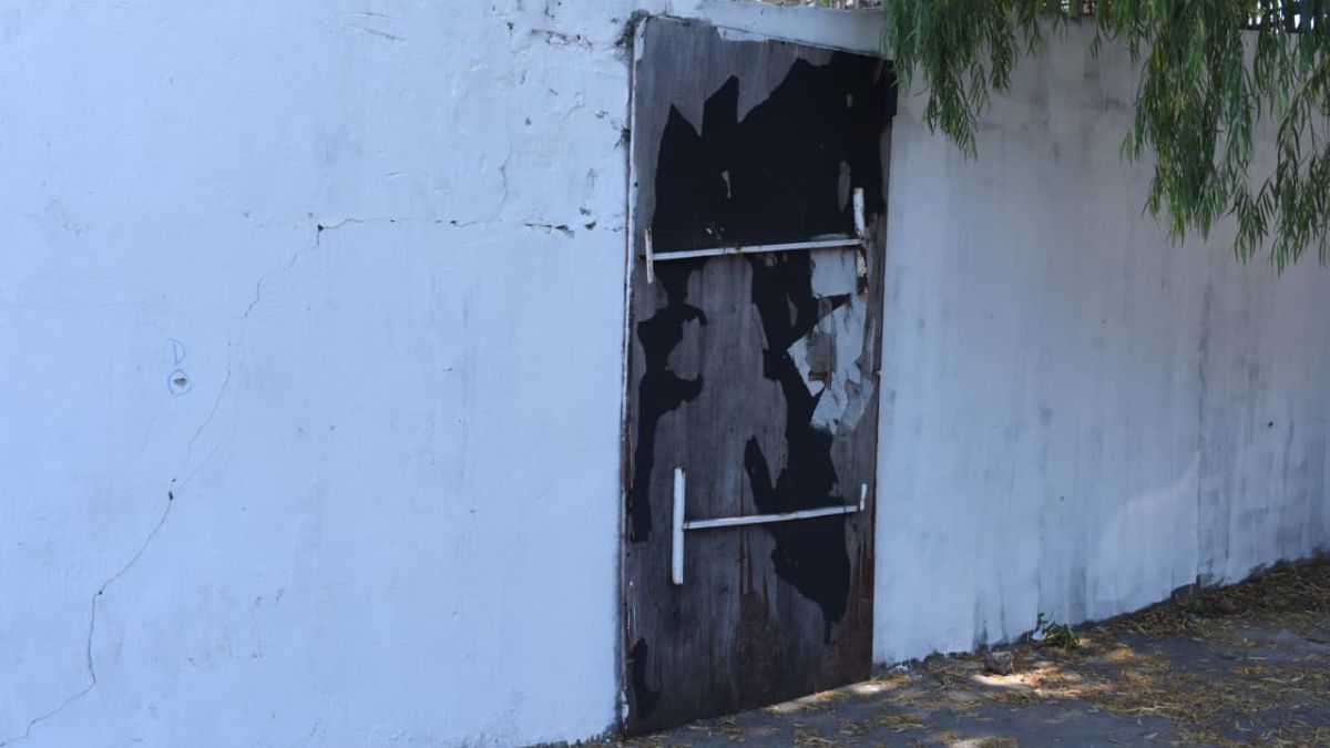 A pocos metros del lugar