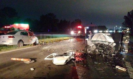El accidente fatal ocurrió el jueves a la noche en la autopista Rosario-Santa Fe. El accidente fatal ocurrió el jueves a la noche en la autopista Rosario-Santa Fe.