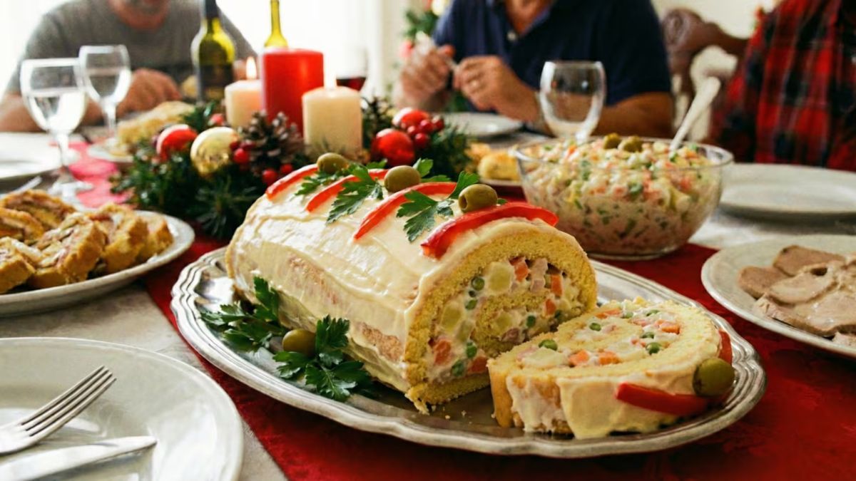 La receta clásica de Pionono salado que no puede faltar en Navidad.