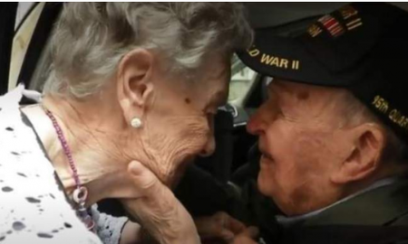 Se enamoraron en la Segunda Guerra Mundial y después de 75 años, se reencontraron