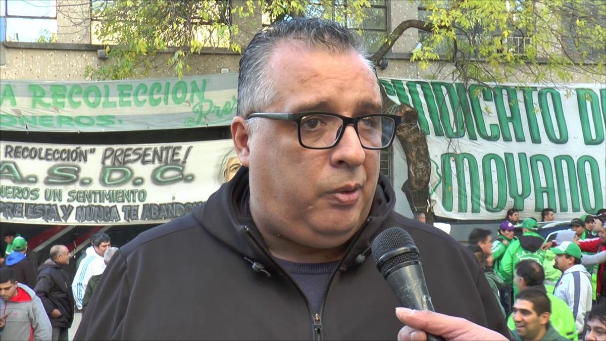 Marcelo Aparicio, secretario gremial de Camioneros. Marcelo Aparicio, secretario gremial de Camioneros.