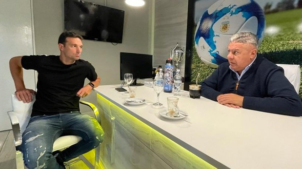 Lionel Scaloni-Claudio Tapia, el encuentro más esperado.
