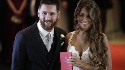Lionel Messi y Antonela Roccuzzo celebran sus cuatro años de casados
