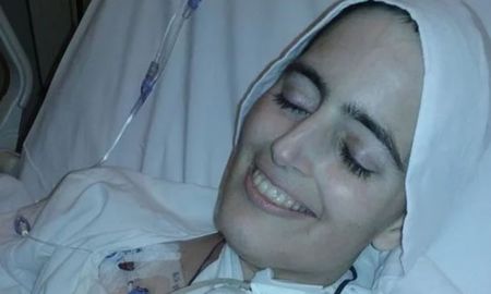 Sor Cecilia María de la Santa Faz, días antes de morir. Sor Cecilia María de la Santa Faz, días antes de morir.