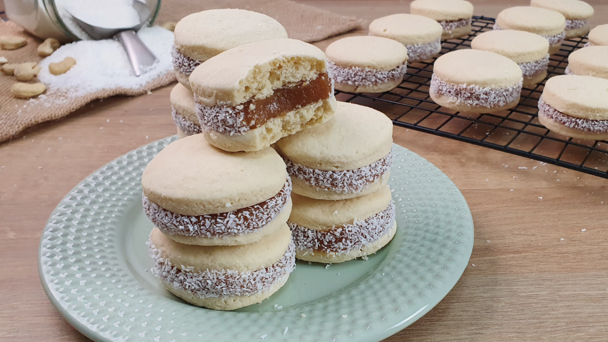 La receta de alfajores de maicena de Osvaldo Gross que todos quieren probar
