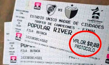 La aclaración surge tras publicaciones donde se ofrecen a la venta ese tipo de entradas para el partido de River y Colón por el Trofeo de Campeones. La aclaración surge tras publicaciones donde se ofrecen a la venta ese tipo de entradas para el partido de River y Colón por el Trofeo de Campeones.