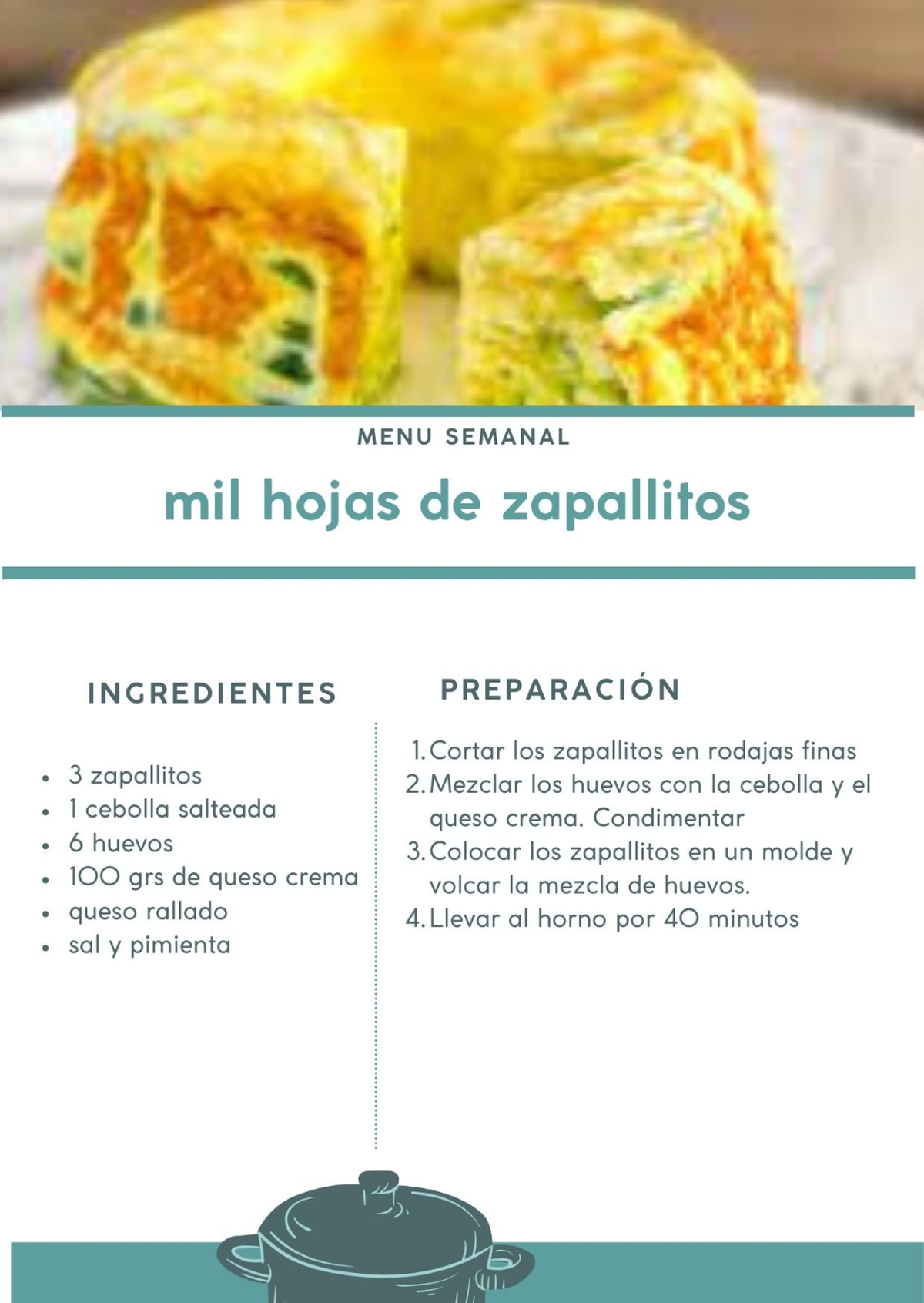 El paso a paso para hacer milhojas de zapallitos en casa. El paso a paso para hacer milhojas de zapallitos en casa.
