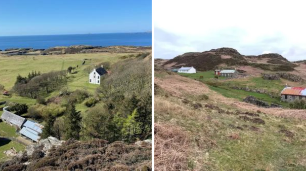 Un millonario dejó atrás una fortuna para mudarse a una casa abandonada en Escocia.