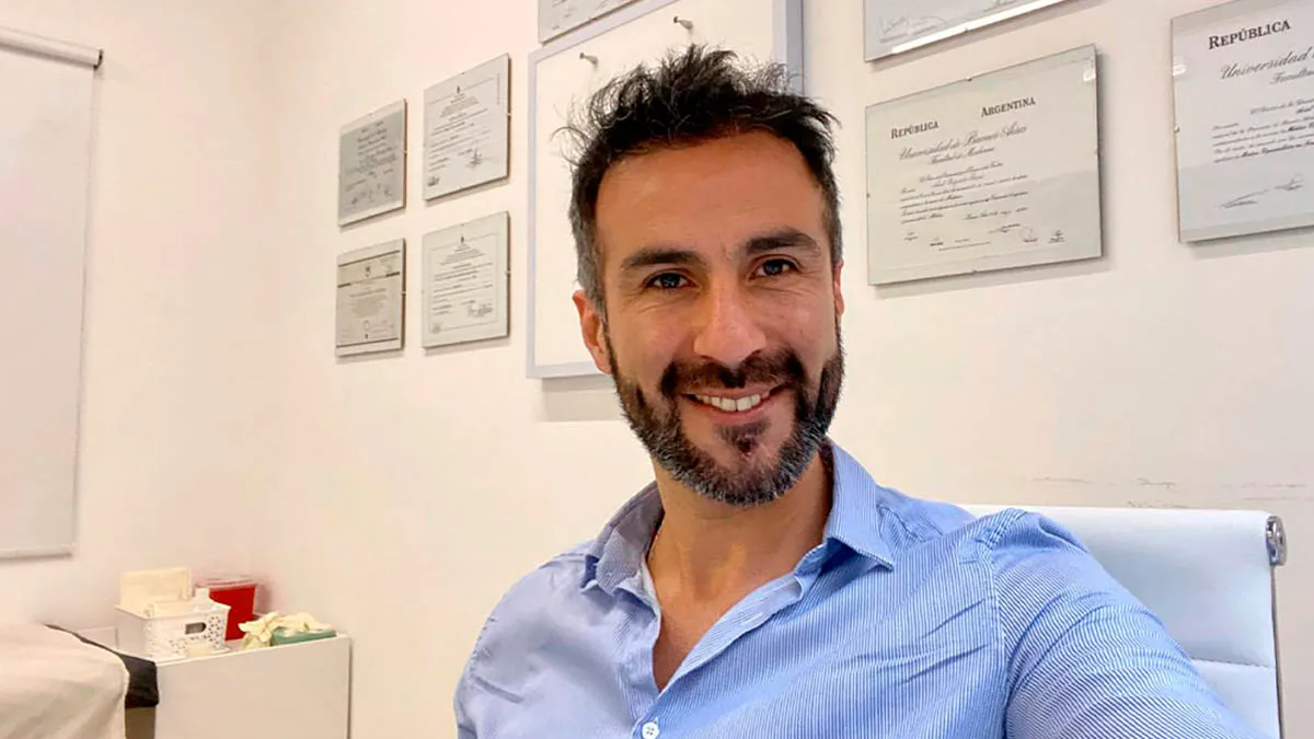 Luque se quebró al hablar de Diego.