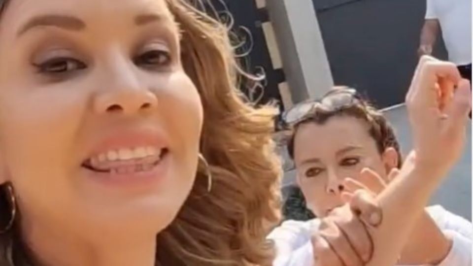 La atacante estaba completamente fuera de si.