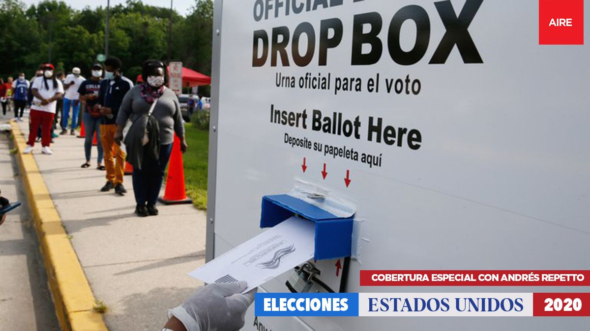 Ya votaron por correo más de 95 millones de personas en Estados Unidos.