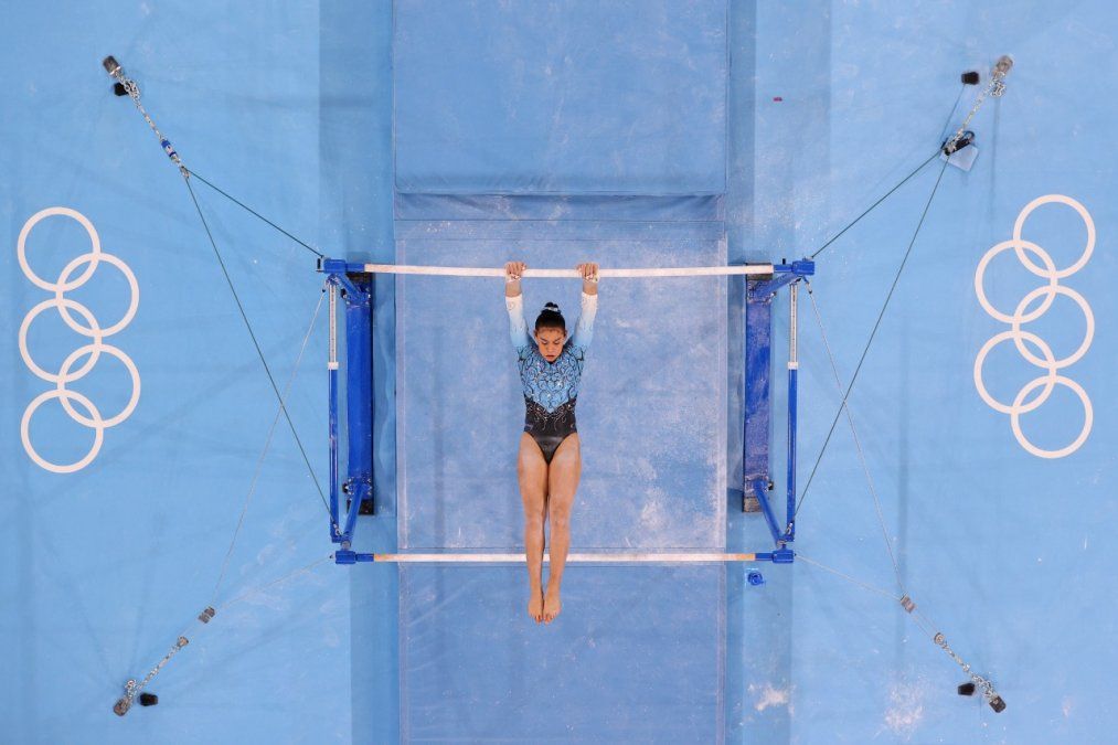 Juegos Olímpicos Tokio 2020: Abigail Magistrati, la atleta más joven de la delegación argentina, tuvo un buen debut