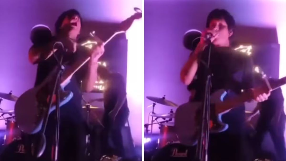 Sufrió una fuerte descarga eléctrica durante un show en vivo en Perú.