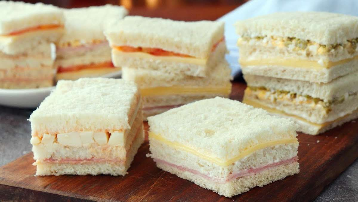 Sándwiches de miga para Navidad o Año Nuevo la receta fácil y los