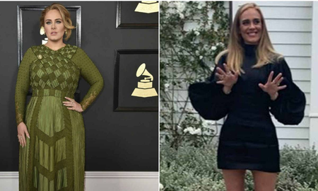 Adele con su nueva figura y un acento casi yankee Adele con su nueva figura y un acento casi yankee