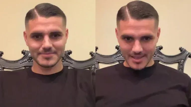 A Carmen Barbieri le molesta el pelo de Mauro Icardi.
