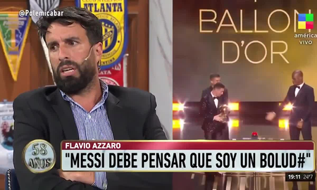 El periodista, Flavio Azzaro, había hablado mal sobre el capitán de la Selección Argentina luego de la derrota 3 a 0 contra Croacia en el Mundial de Rusia. El periodista, Flavio Azzaro, había hablado mal sobre el capitán de la Selección Argentina luego de la derrota 3 a 0 contra Croacia en el Mundial de Rusia.
