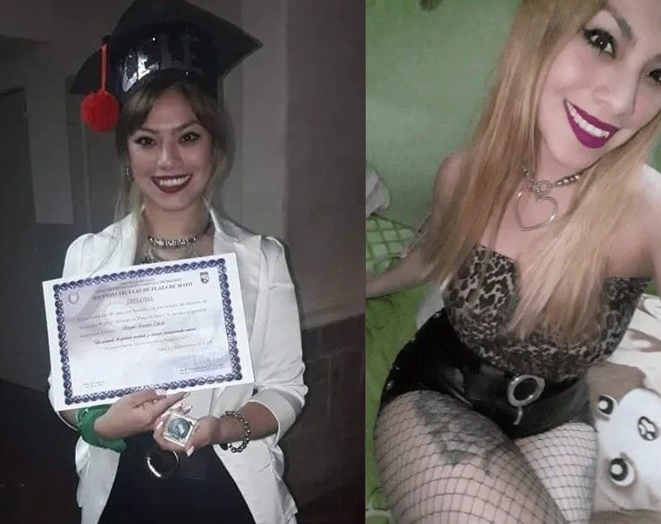Celeste Burgos borró sus redes sociales y su pareja asegura que sufrió un ataque de nervios.