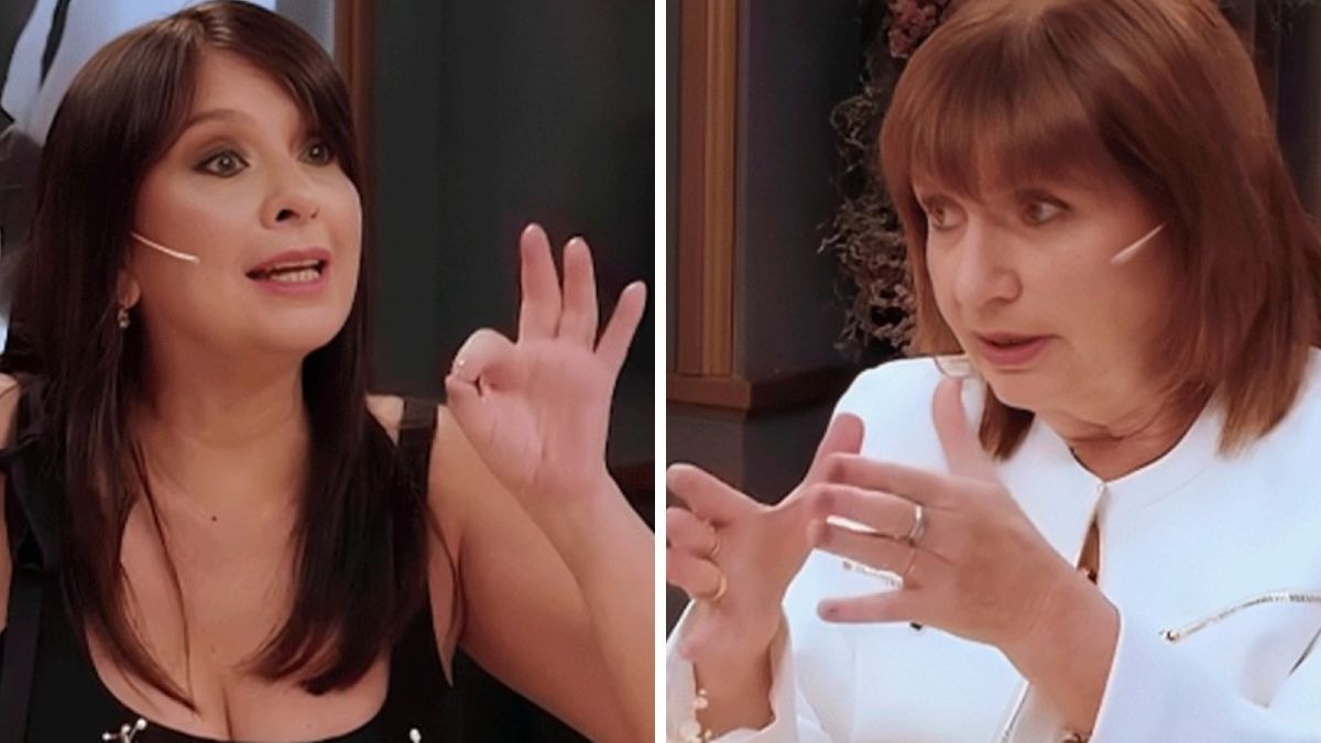 Edith Hermida y Patricia Bullrich protagonizaron el momento más tenso de la noche.