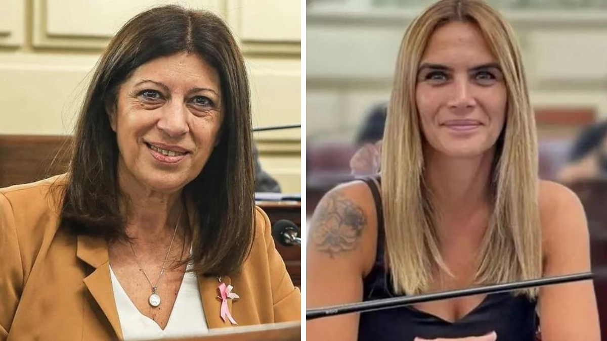 Clara García y Amalia Granata. Clara García y Amalia Granata.
