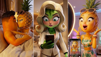 Wanda Nara llegó a las frutinovelas: la historia de Wanda Melón, Mango Icardi y Tati Ananá