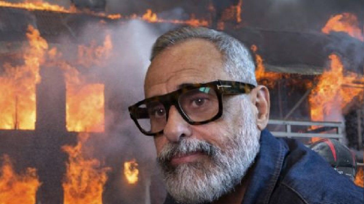 Jorge Rial habló tras el incendio a su casa.