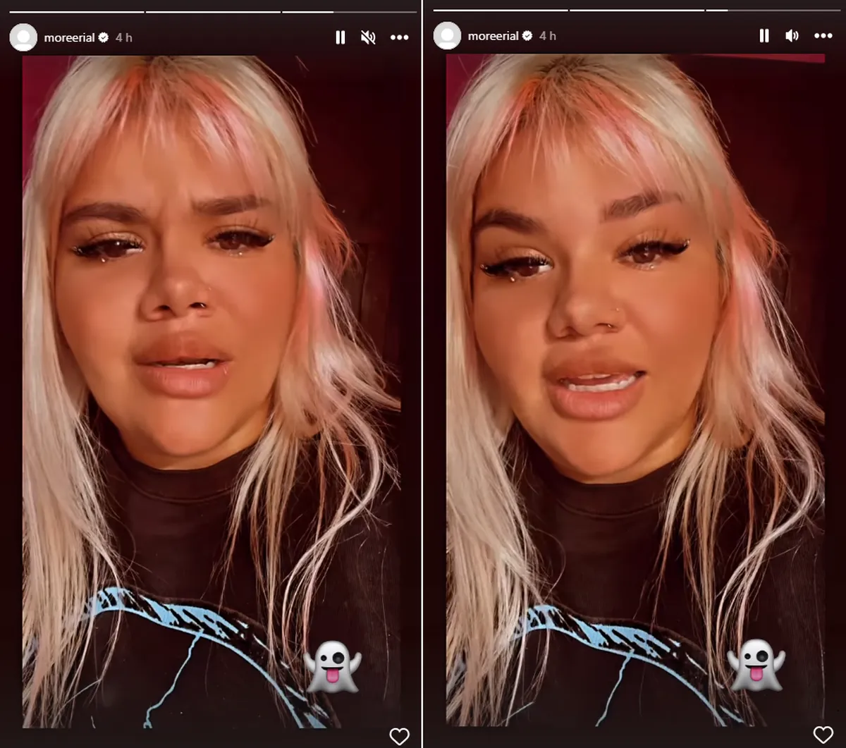 Morena Rial se descargó enojadas en sus redes sociales luego de las turbias acusaciones que surgieron en su contra.