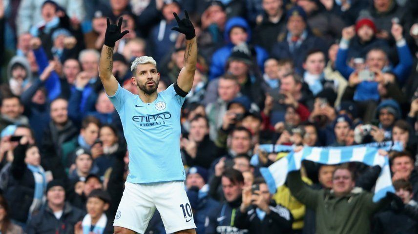 El nuevo récord del Kun Agüero en la Premier League