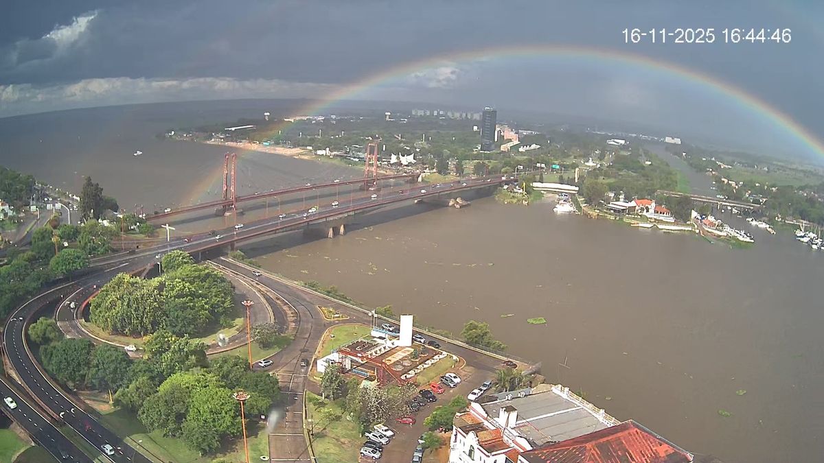 El fenómeno duró apenas unos minutos