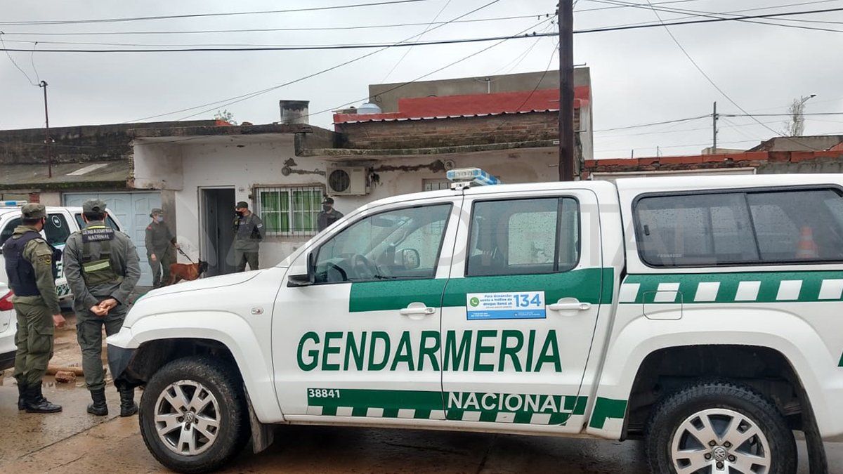 Padre Catena al 4200. El domicilio que allanó Gendarmería para dar con Ojeda.&nbsp;