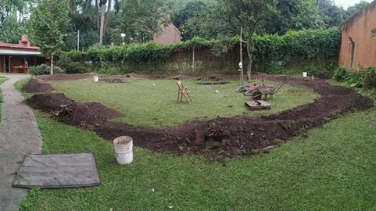 Un ciclista tucumano construy&oacute; una pista en su casa para entrenarse durante el aislamiento social