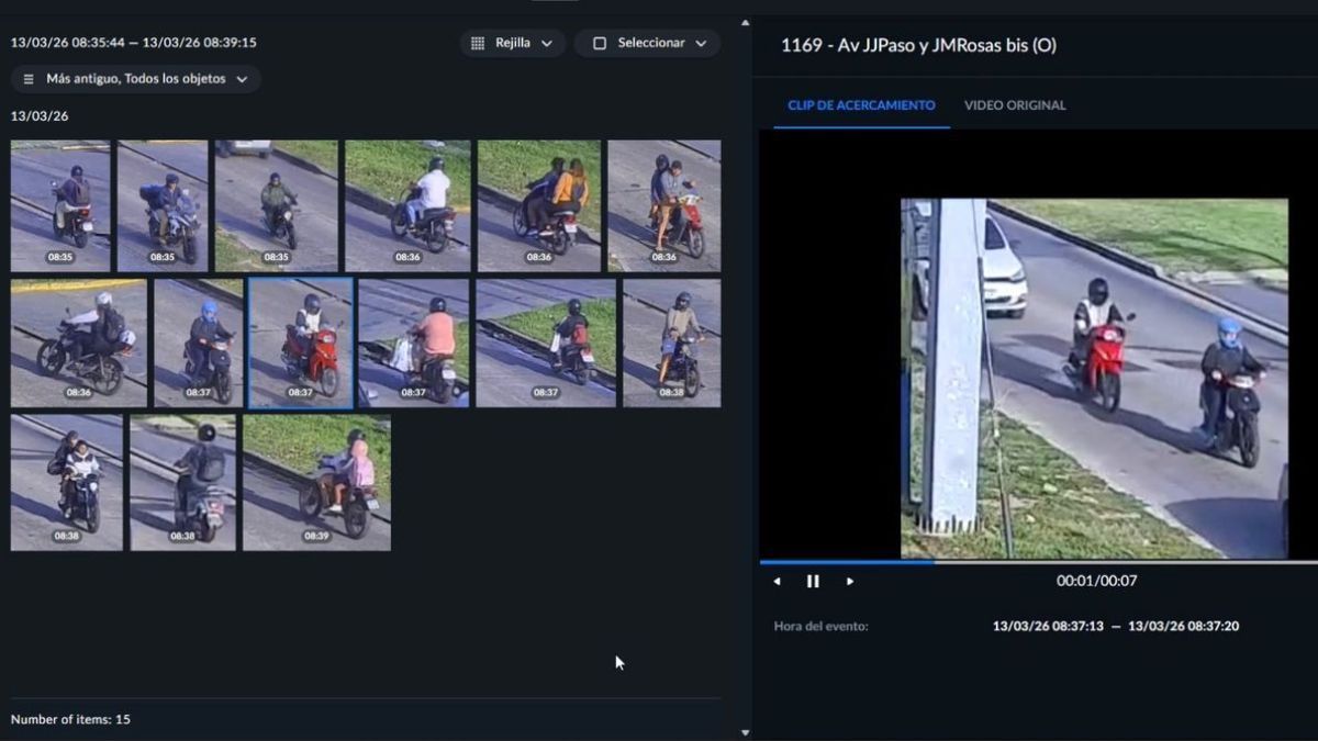 El sistema permite reconstruir recorridos