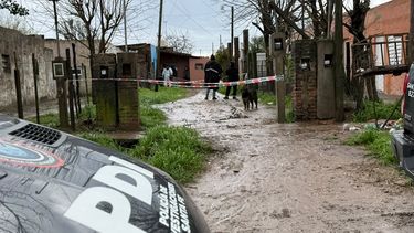 Peritos de la Policía de Investigaciones realizaron un relevamiento dentro del lugar donde murió Izan. Peritos de la Policía de Investigaciones realizaron un relevamiento dentro del lugar donde murió Izan.