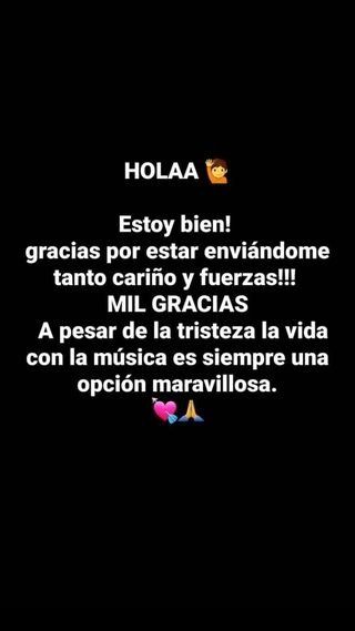 El mensaje de Santiago Borda.