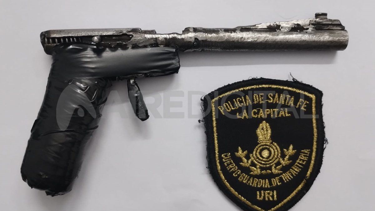 El arma fue secuestrada y puesta a disposición de la Justicia.&nbsp;