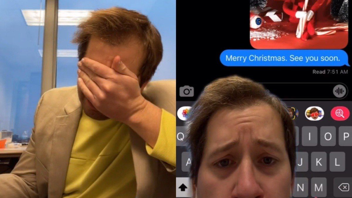 El clip se volvió rápidamente viral en las redes sociales.&nbsp;