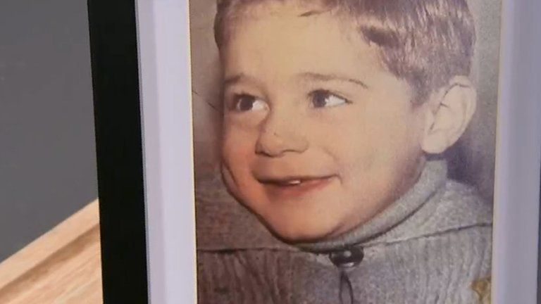 La foto del 'Turco' García de pequeño.