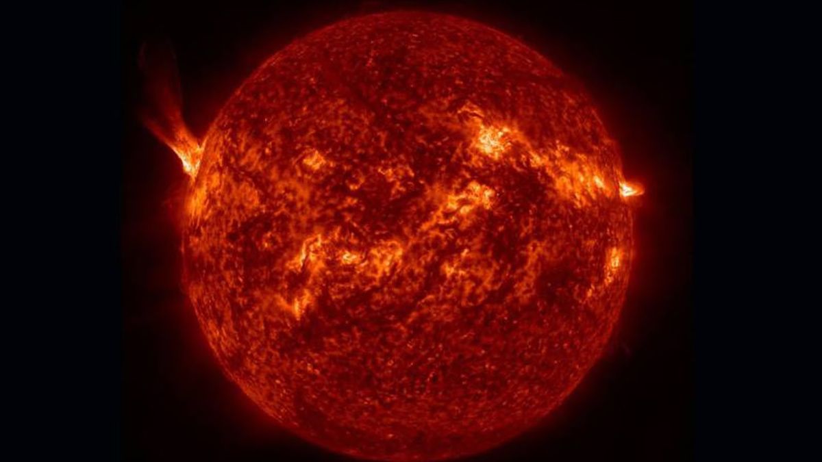 ¡Tantas manchas solares actualmente!