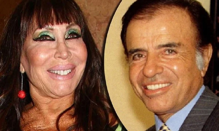 Moria Casán reveló cuál era la pose favorita en la cama de Carlos Menem Moria Casán reveló cuál era la pose favorita en la cama de Carlos Menem
