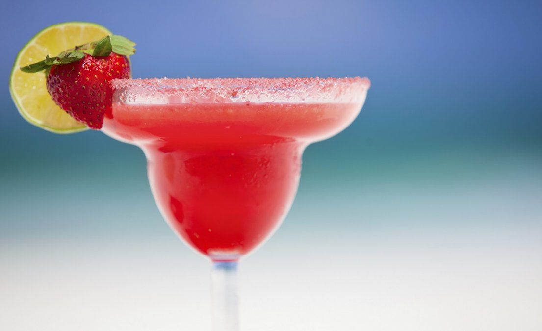 Frozen Margarita de fresa