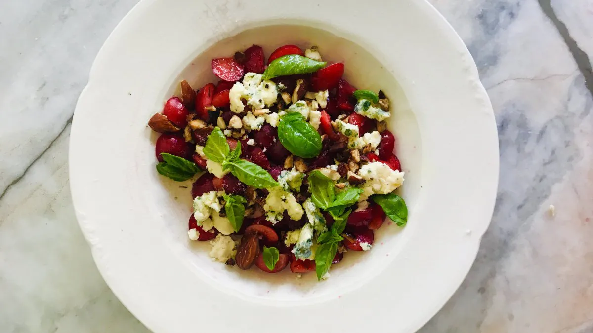 Receta fresca: ensalada de cerezas