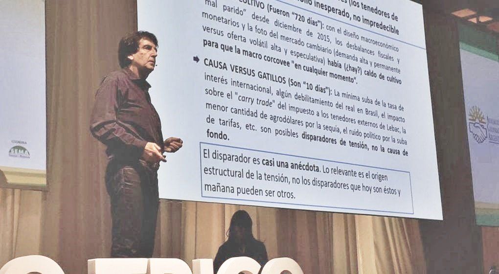 Melconian, duro contra Cambiemos: “Boludeaste dos años con las buenas ondas”