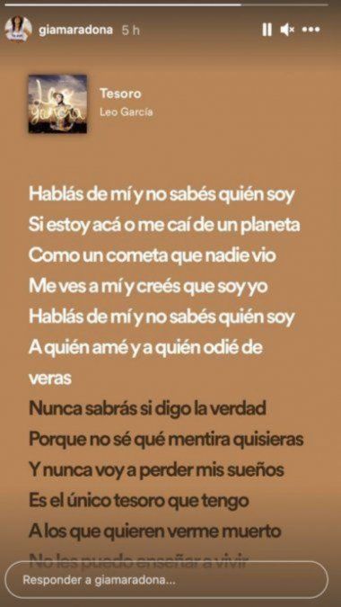 Historia de Gianinna Maradona