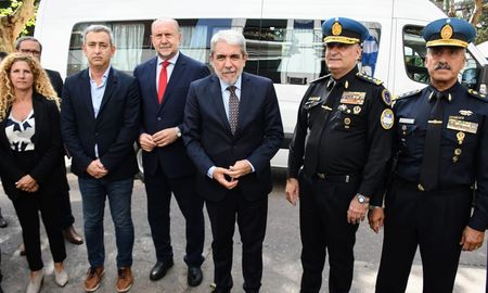 Del acto de inauguración participaron el ministro Aníbal Fernández, el gobernador Omar Perotti y el intendente de Rosario Pablo Javkin. Del acto de inauguración participaron el ministro Aníbal Fernández, el gobernador Omar Perotti y el intendente de Rosario Pablo Javkin.