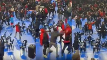 Arde Newell's: se suspendió la asamblea tras las trompadas y sillazos entre los hinchas